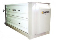 Damas Hotyp tri&ouml;r sorterar spannm&aring;l och fr&ouml; efter l&auml;ngd